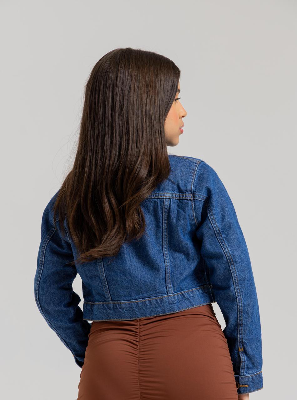 Jaqueta Jeans Infantil Azul | Helital Jeans