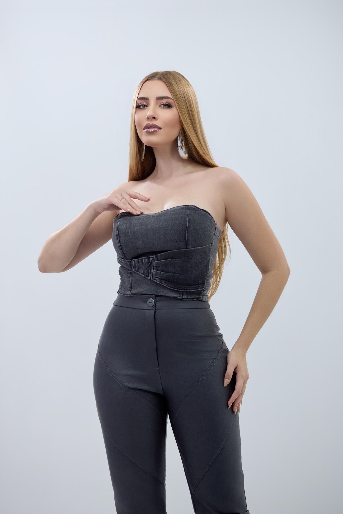 Cropped Slim Jeans Tom Escuro | Helital Jeans