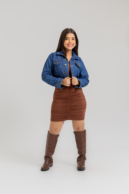 Jaqueta Jeans Infantil Azul | Helital Jeans