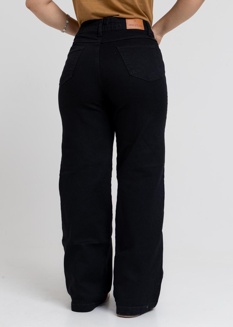 Calça Jeans Infantil Preta Reta | Helital Jeans