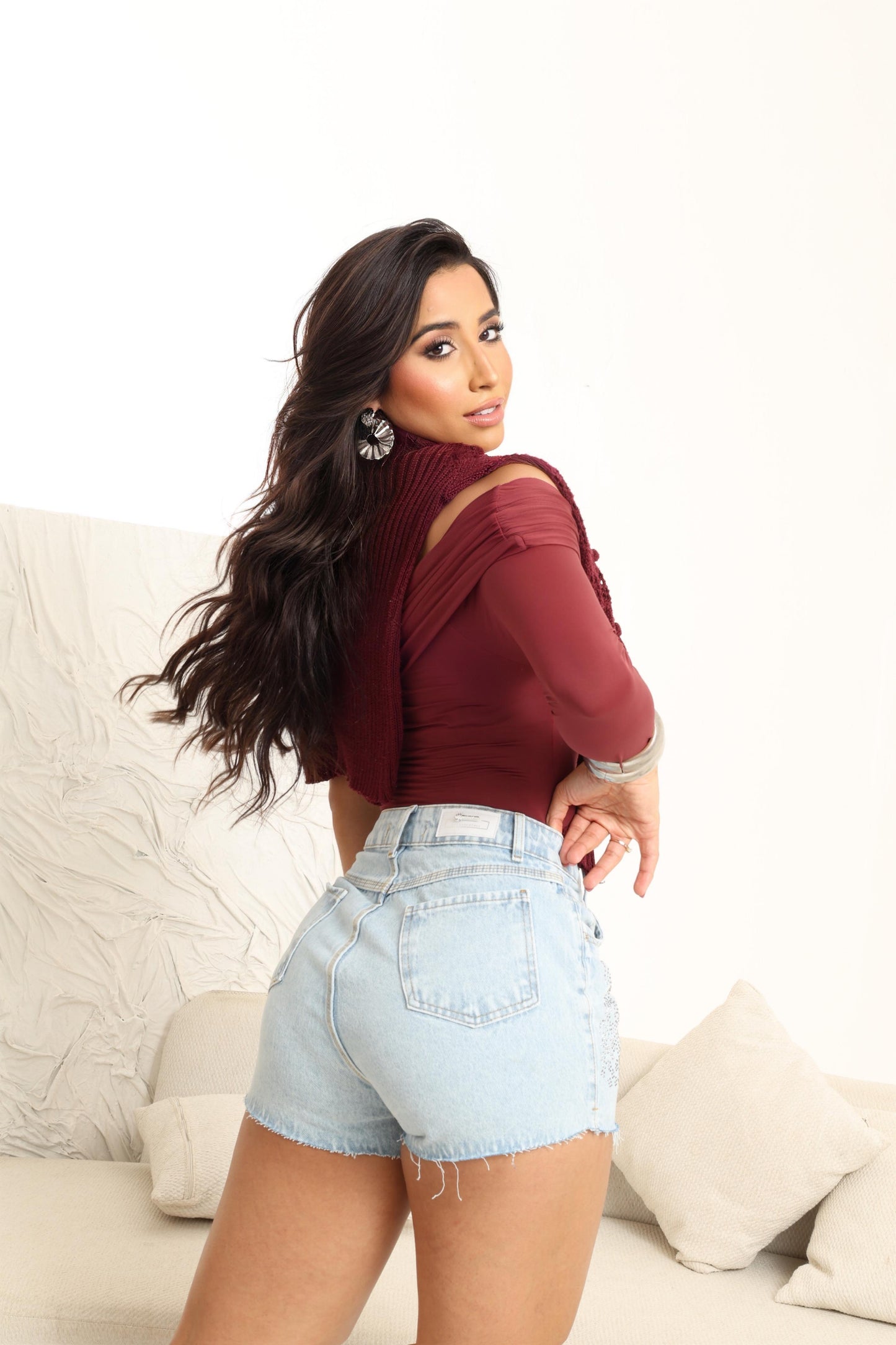 Short Slim Jeans Claro | Helital Jeans
